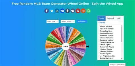 mlbbwheel online|Random MLB Team Generator Wheel .